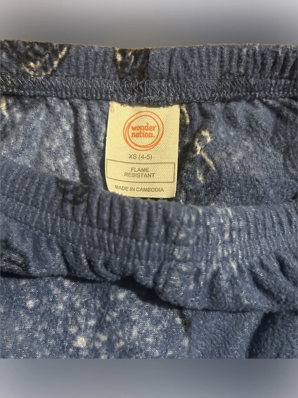 2 Pair Boys XS (4-5) Pajama Pants
